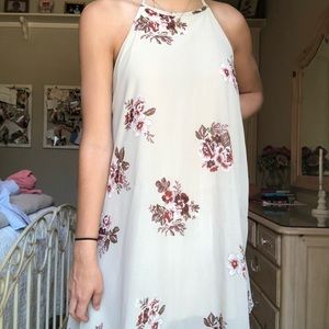 LIGHTLY WORN American eagle halter dress